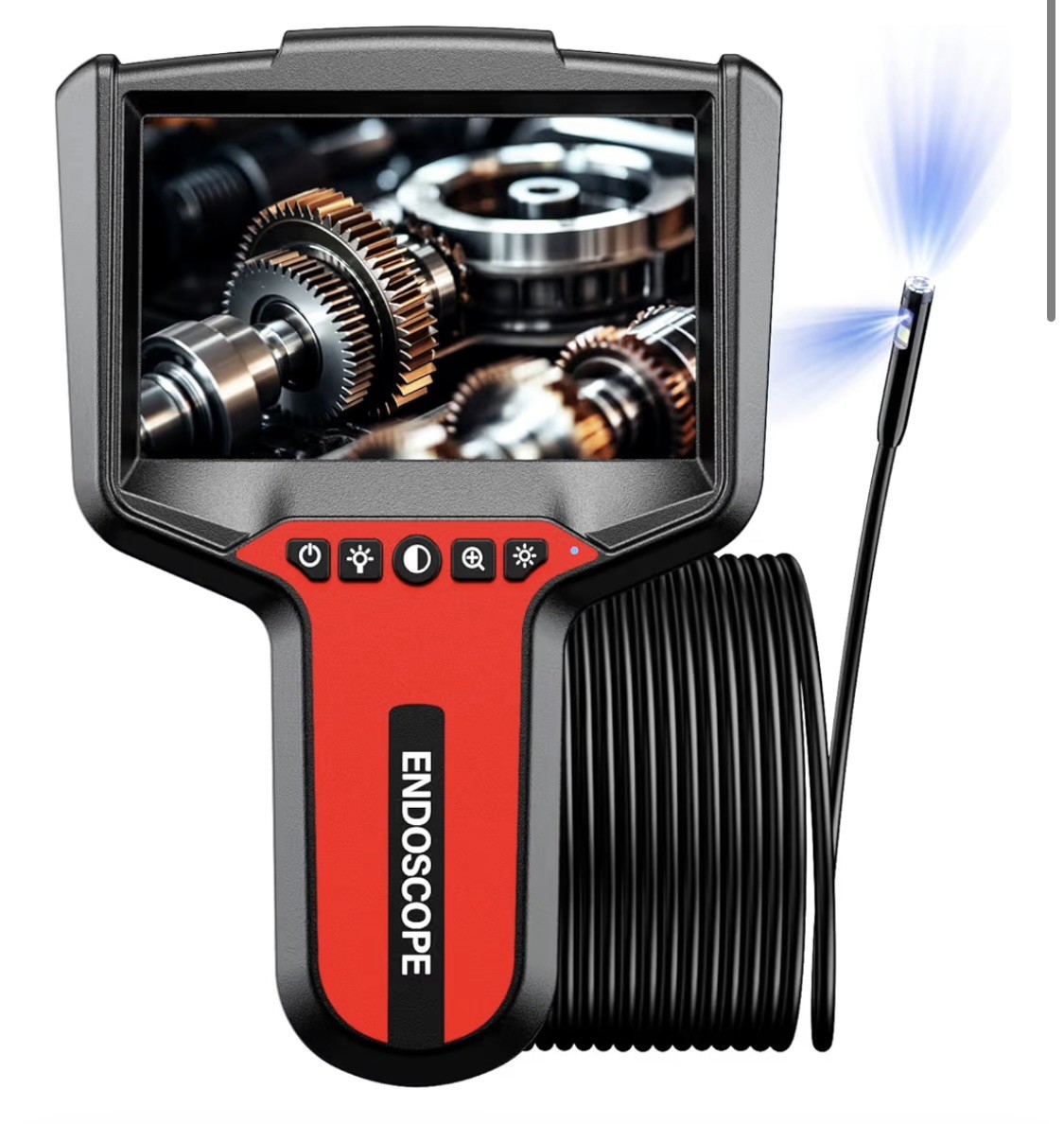 Industrial Endoscope Borescope Camera for Pipe Sewer Drain Plumbing Inspect