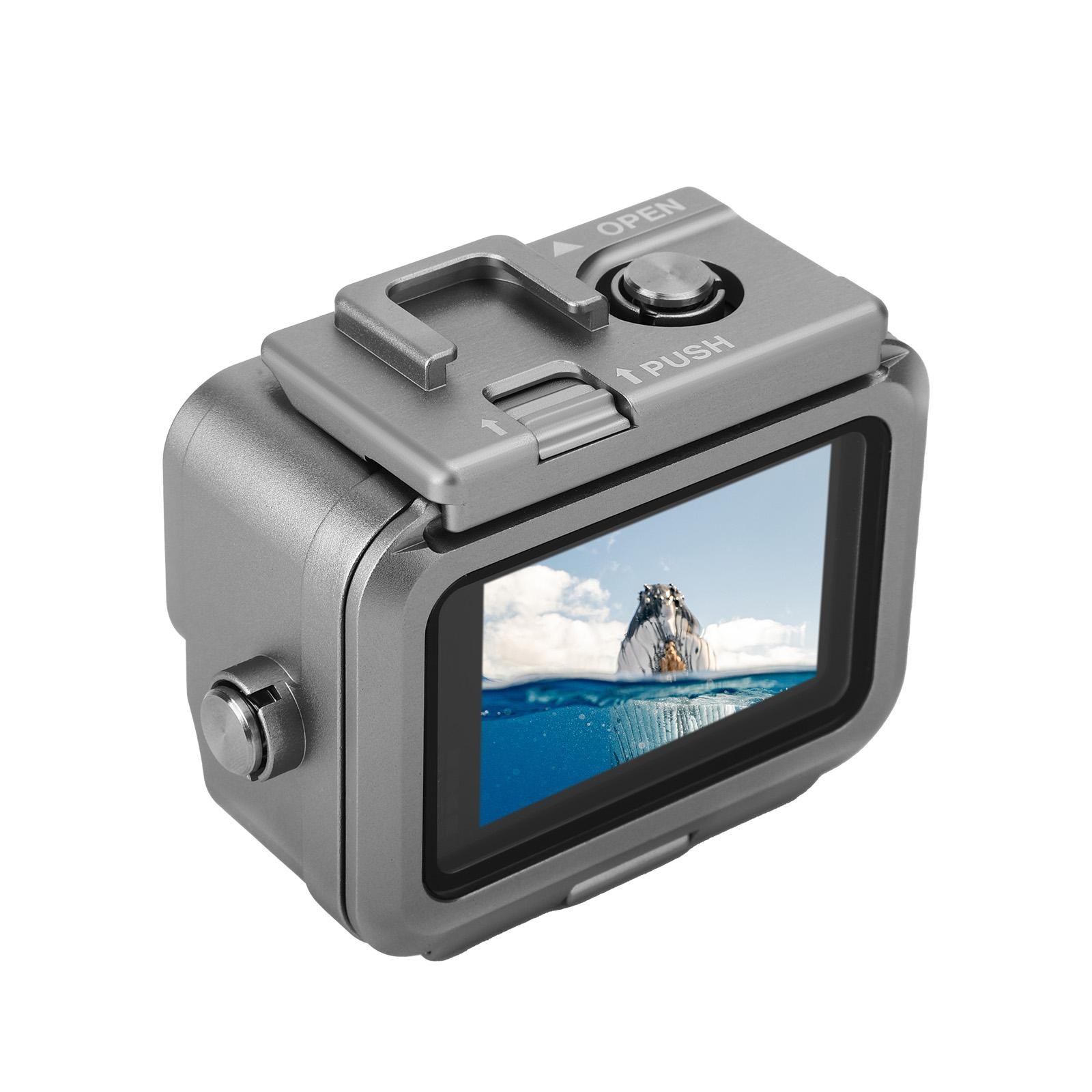 Metal Cage Hero Protective Frame Interface Expansion For GoPro 11/10/9 Camera