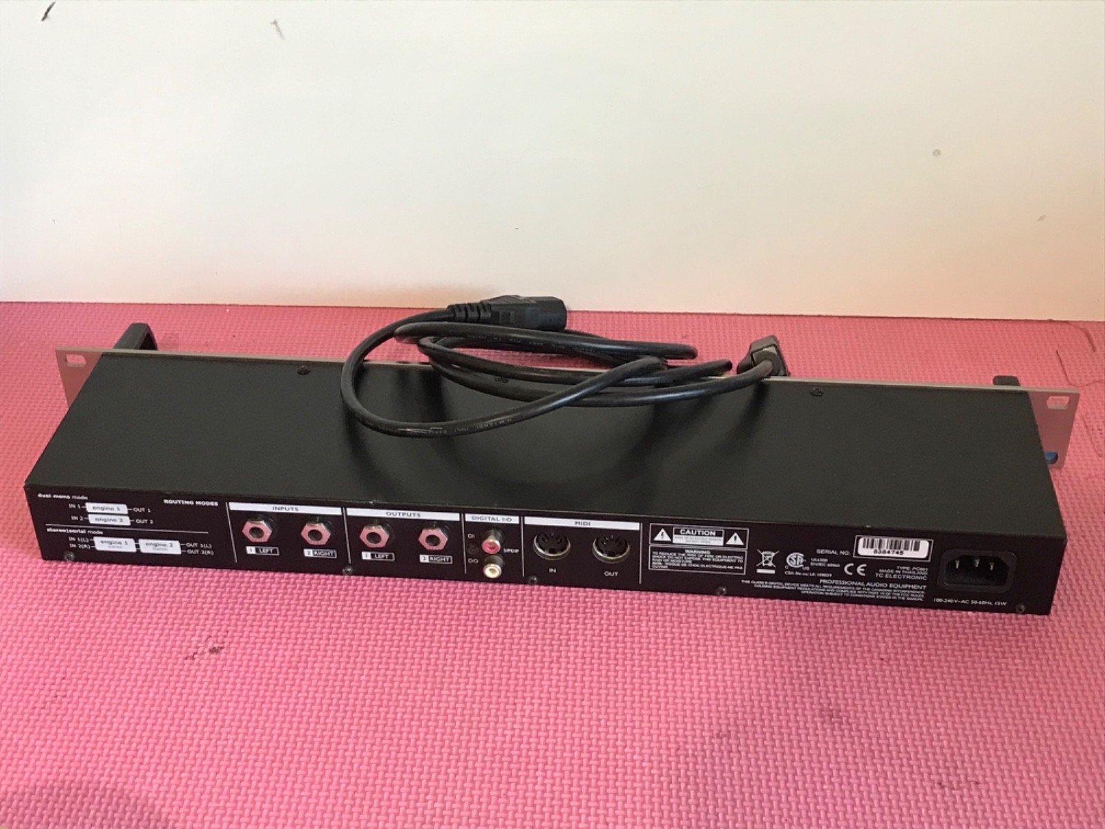Tc Electronic C300 Dual Stereo Gate Compressor tested / working