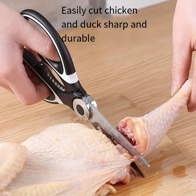 Stainless Steel Multi-Functional Kitchen Scissors for Fish