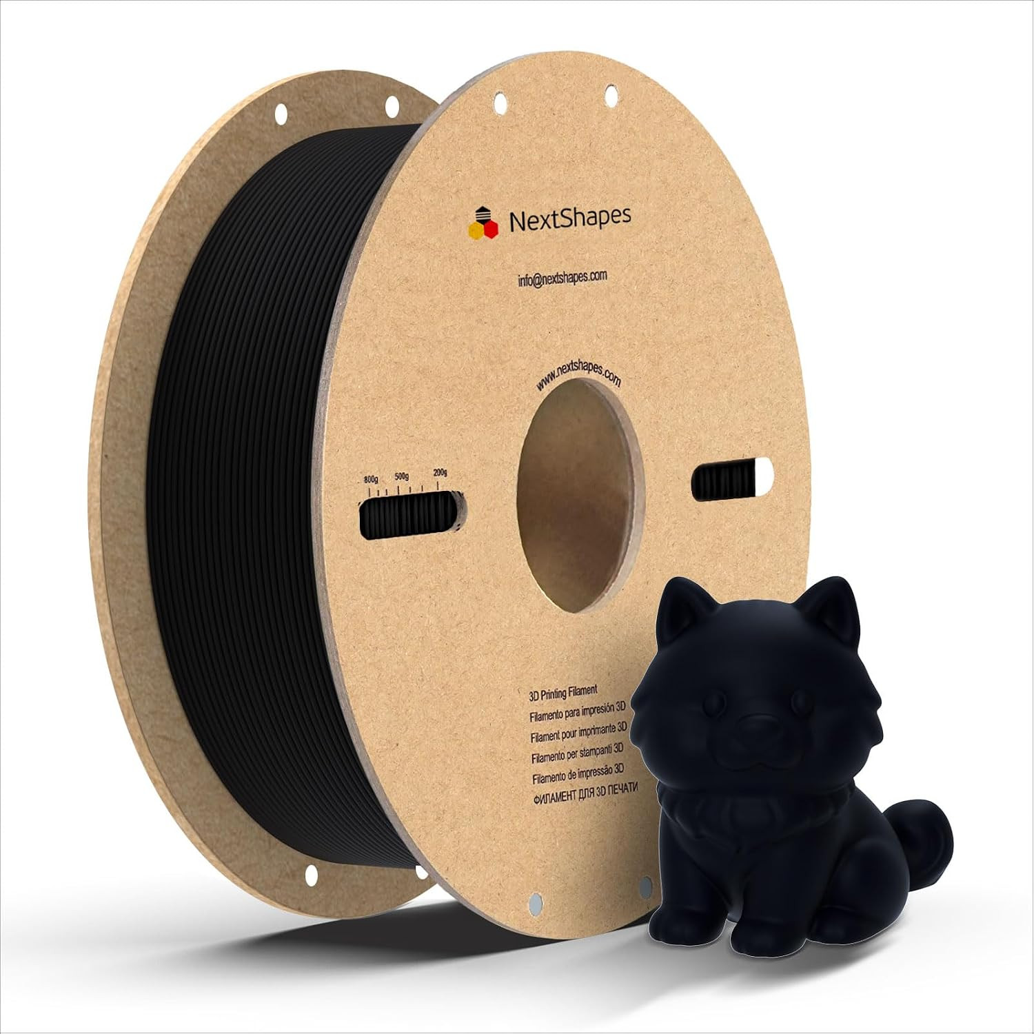 Matte PETG Filament 1.75Mm 1Kg, Dimensional Accuracy +/- 0.02Mm, Matte Surface &