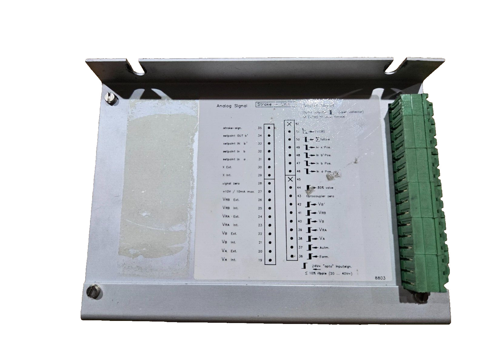 BEKUM BOSCH B830303160 Stroke Unit 115 658 Reconditioned