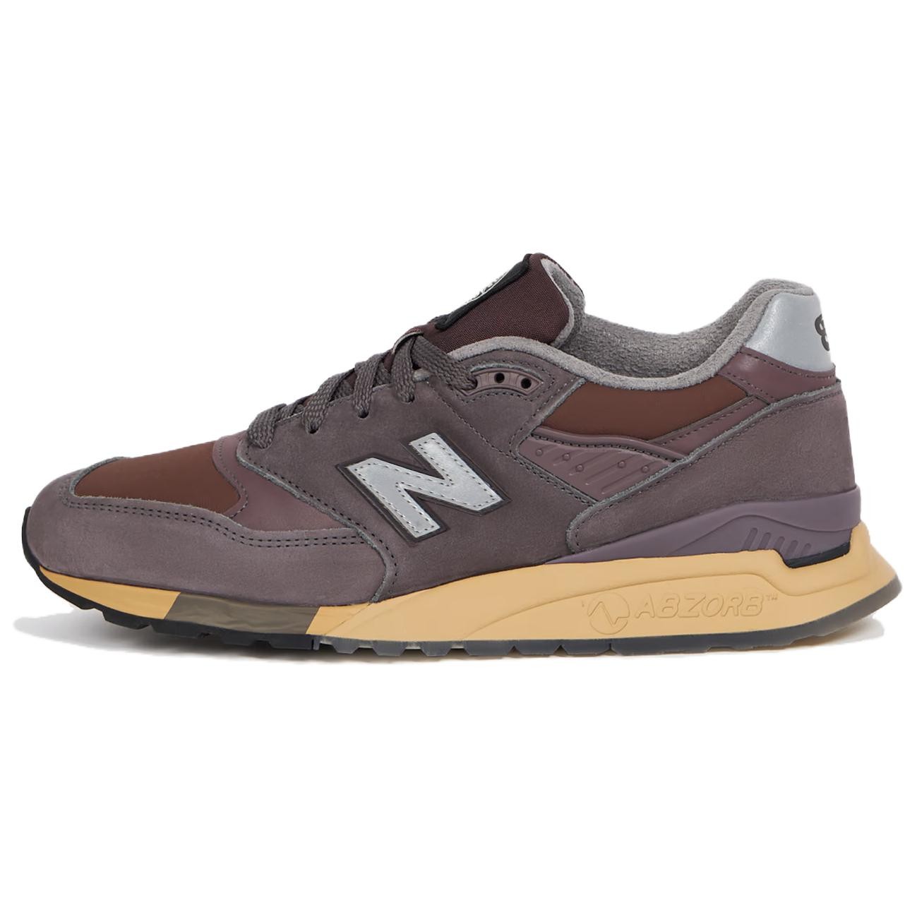 New Balance 998 MiUSA Stone Island Raso Gommato U998PR Men's Size