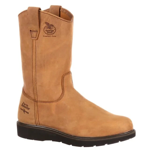 New Georgia 4432 Work Boots Farm and Ranch Wellington All Sizes