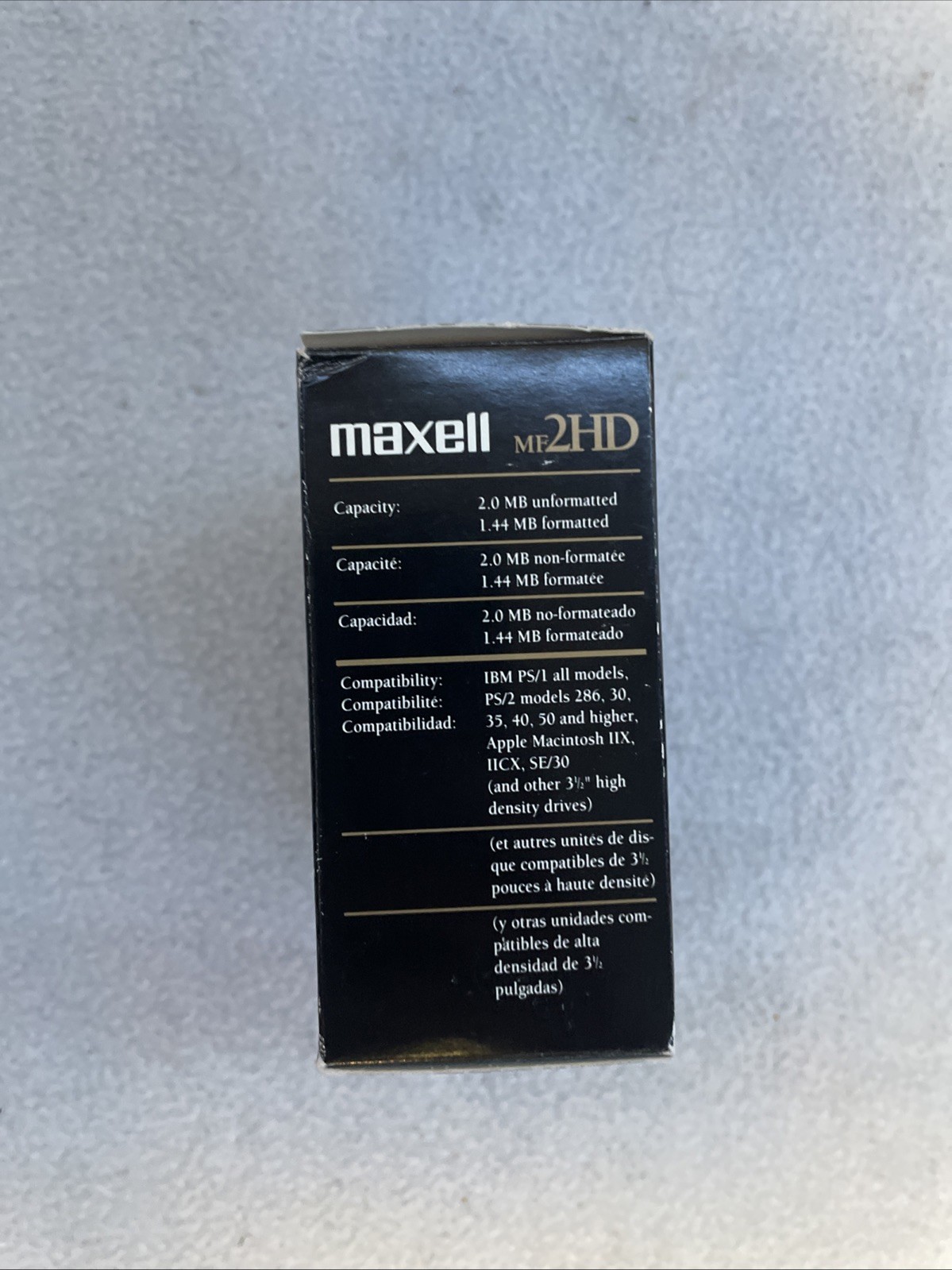 Maxell MF2HD 3 1/2" 1.44 MB floppy disks, 8 Count