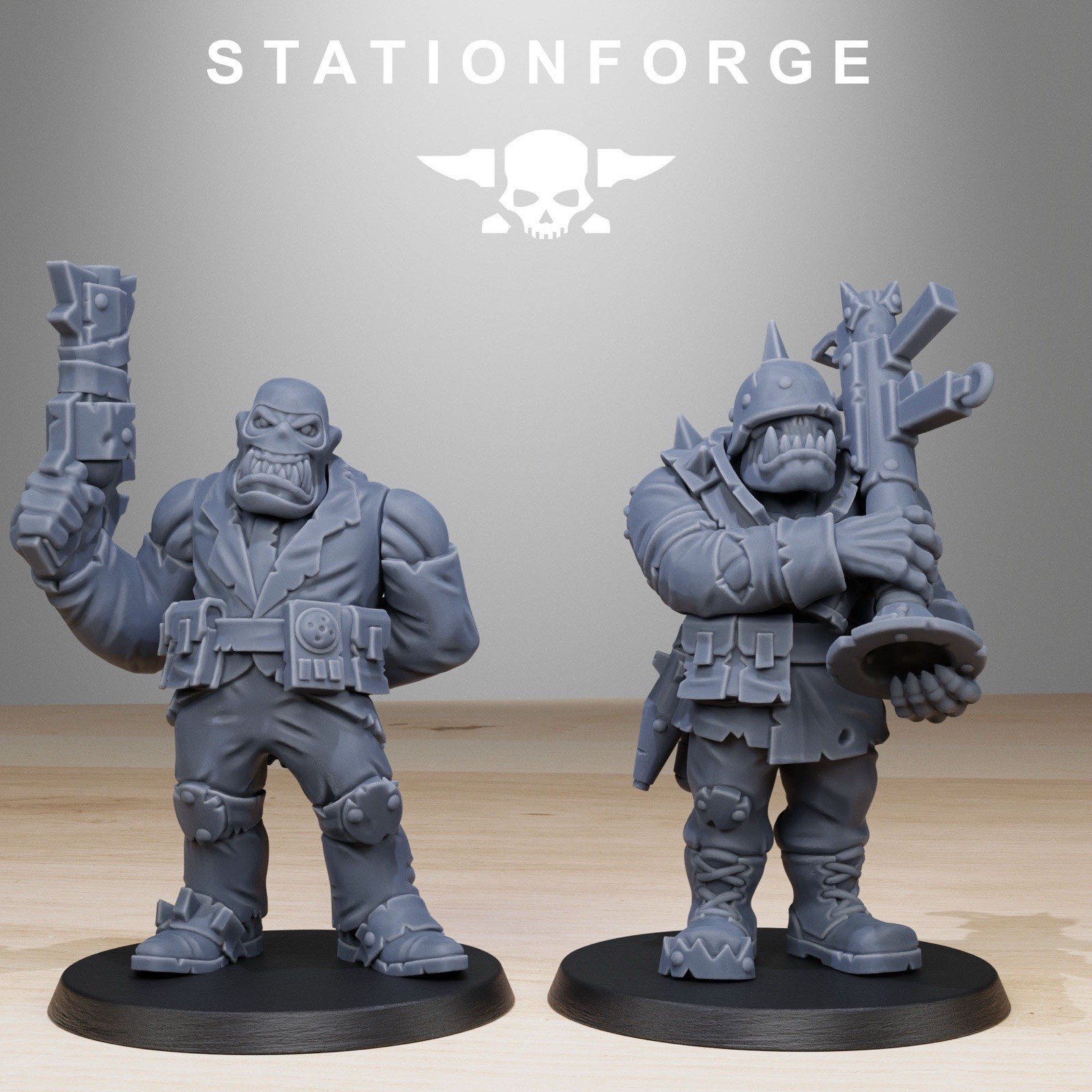 Orkaz Team Fighters, Infantry Unit, Stationforge