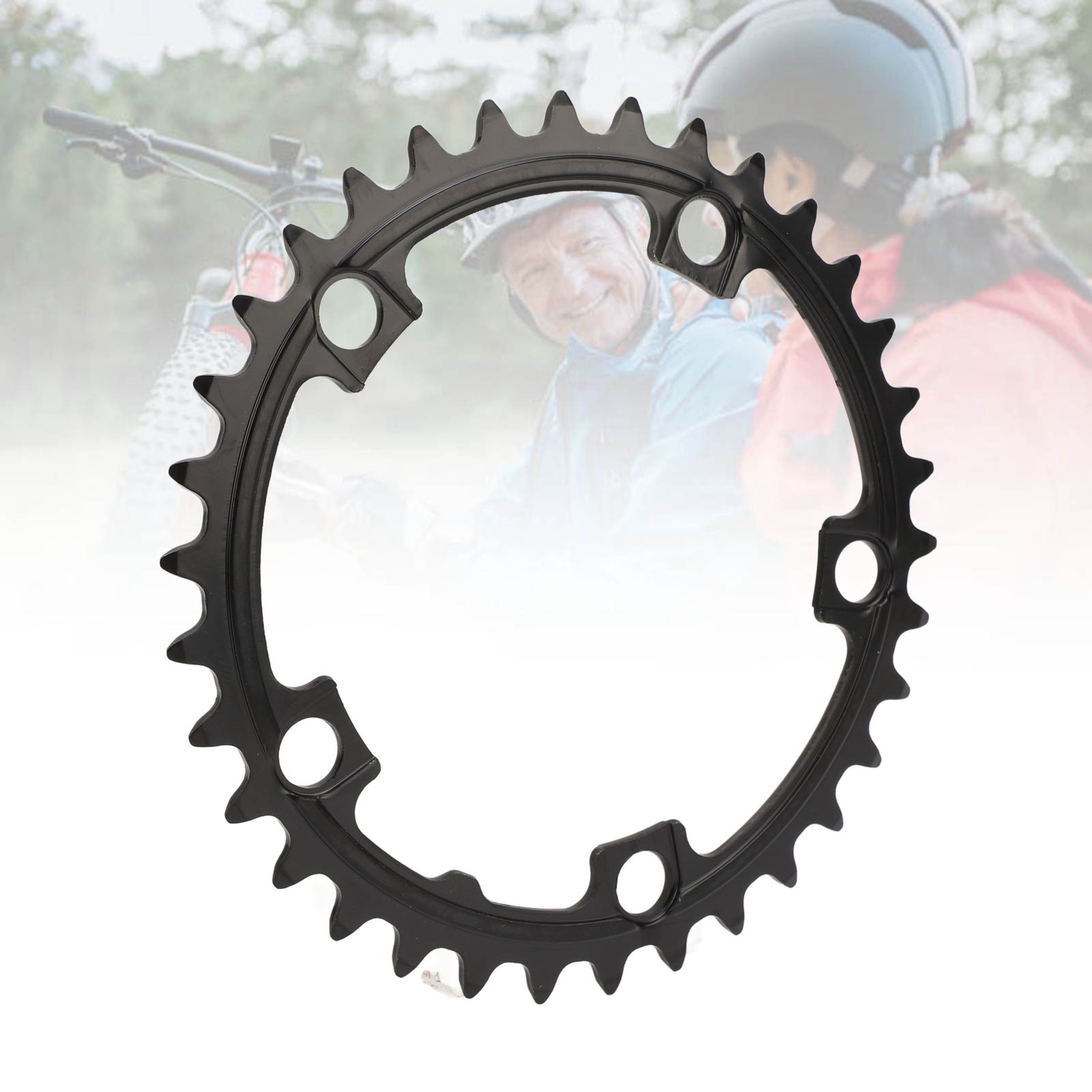 Cycle Chainring 34T Steel Round Cycling Chainwheel For TONGSHENG TSDZ 2 TSDZ 2B
