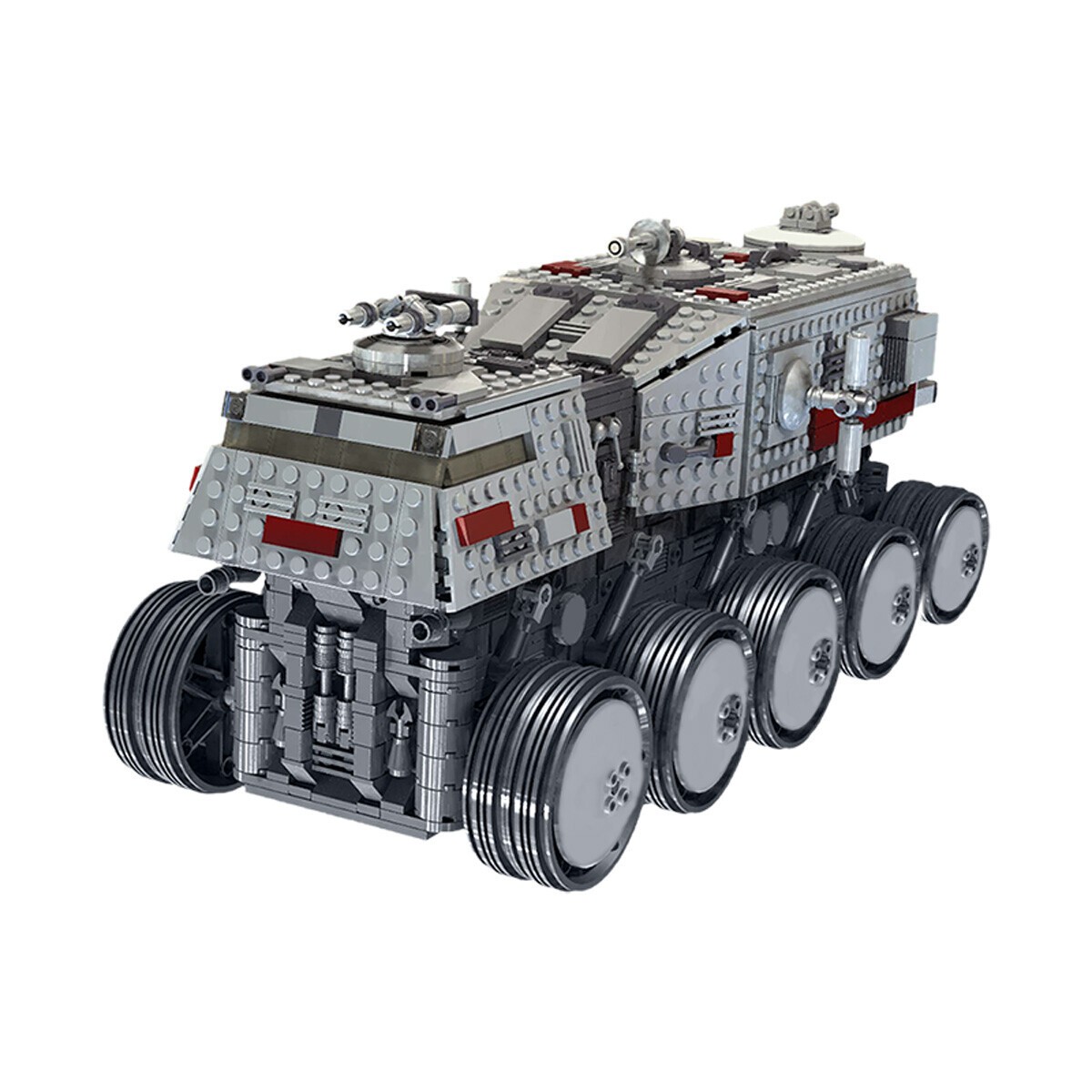 HAVw A6 Juggernaut UCS Clone Turbo Tank Model Building Blocks Set Military Toy