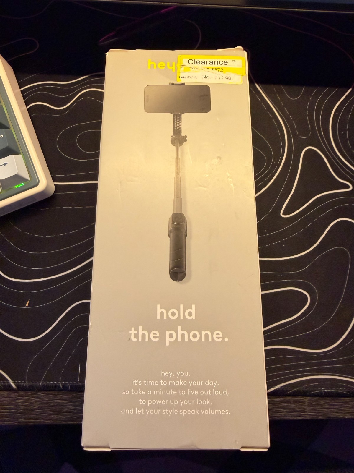heyday Tripod Selfie Stick with Stabilizer - Black - BRAND NEW