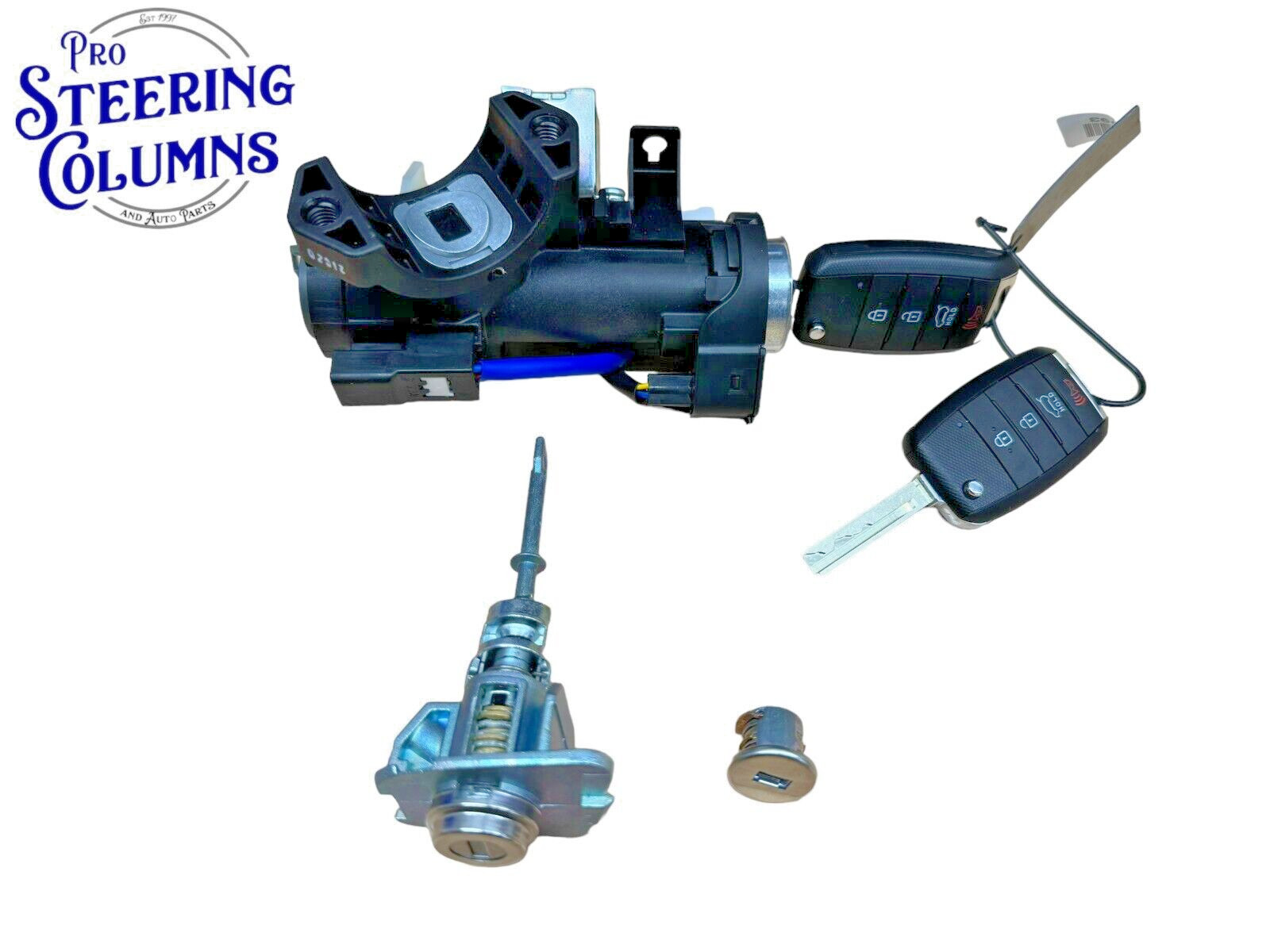 16-19 KIA SORENTO IGNITION & DOOR LOCK CYLINDER SET MATCHED OEM NEW 81900-C6D00