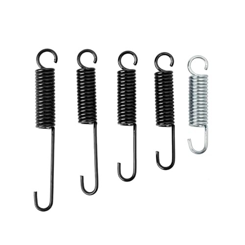5Pcs Motorcycle Side Stand Spring in Heavy Spring Steel Material,Overall