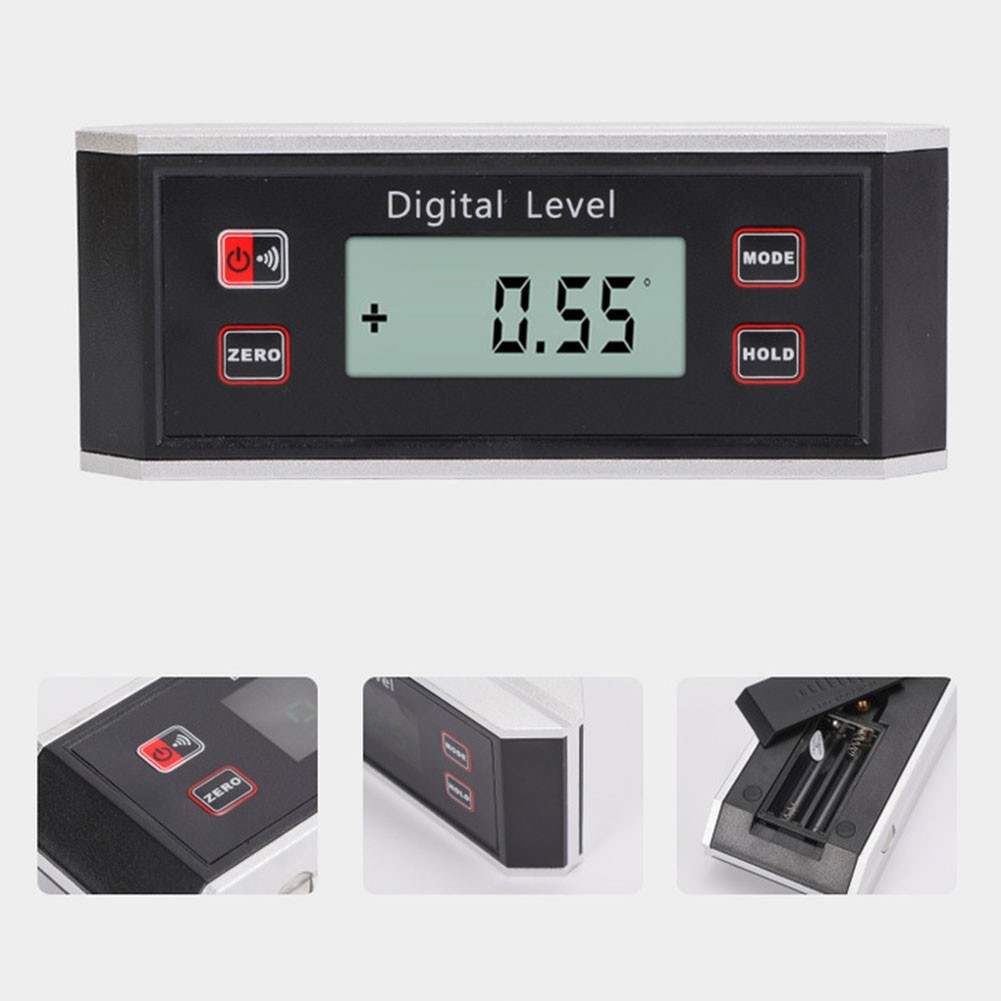 Digital Slope Ruler Level Meter Protractor with Wide Application Range
