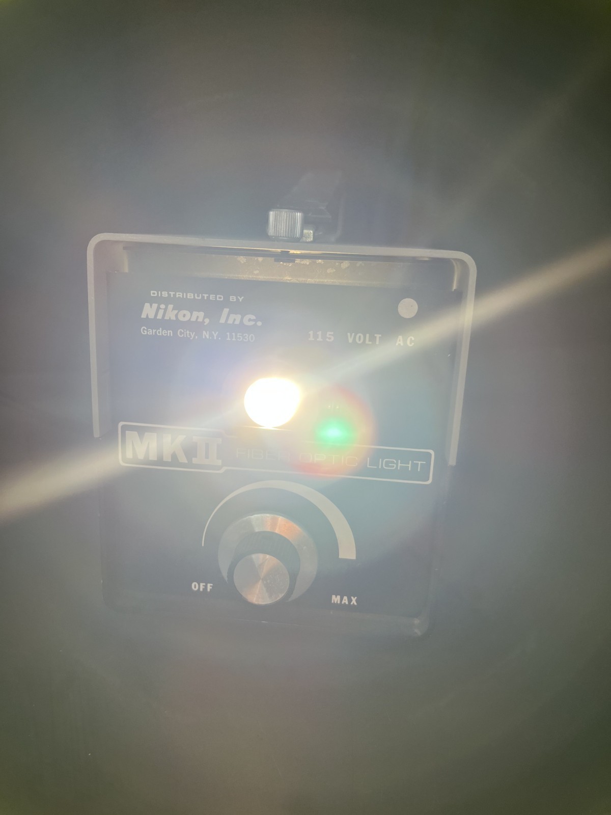 Nikon MK II Fiber Optic Microscope Illumination Light Source 150W, 115VAC