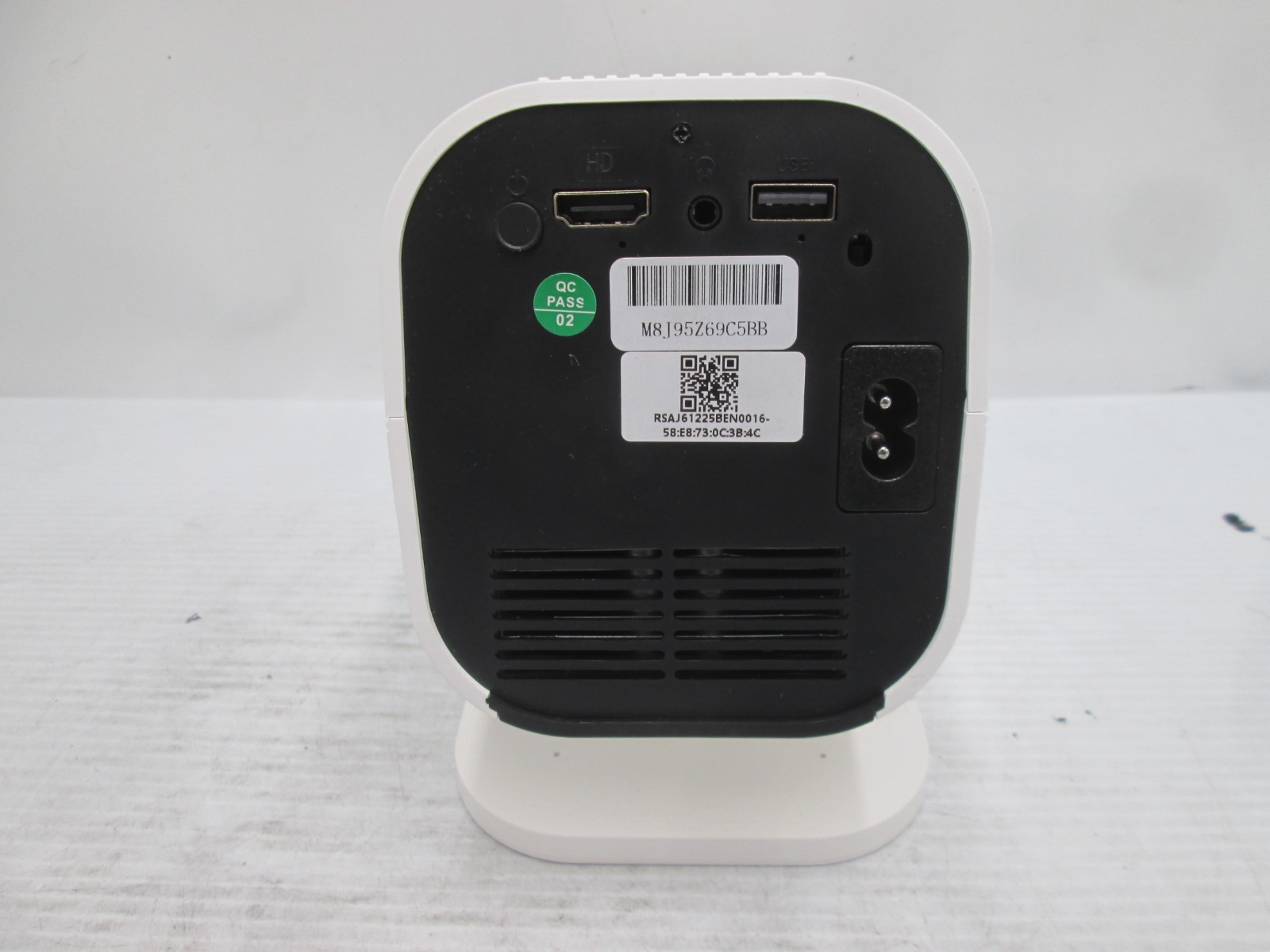Smart Mini Projector Built-in Apps & Electric Focus w/WiFi and Bluetooth