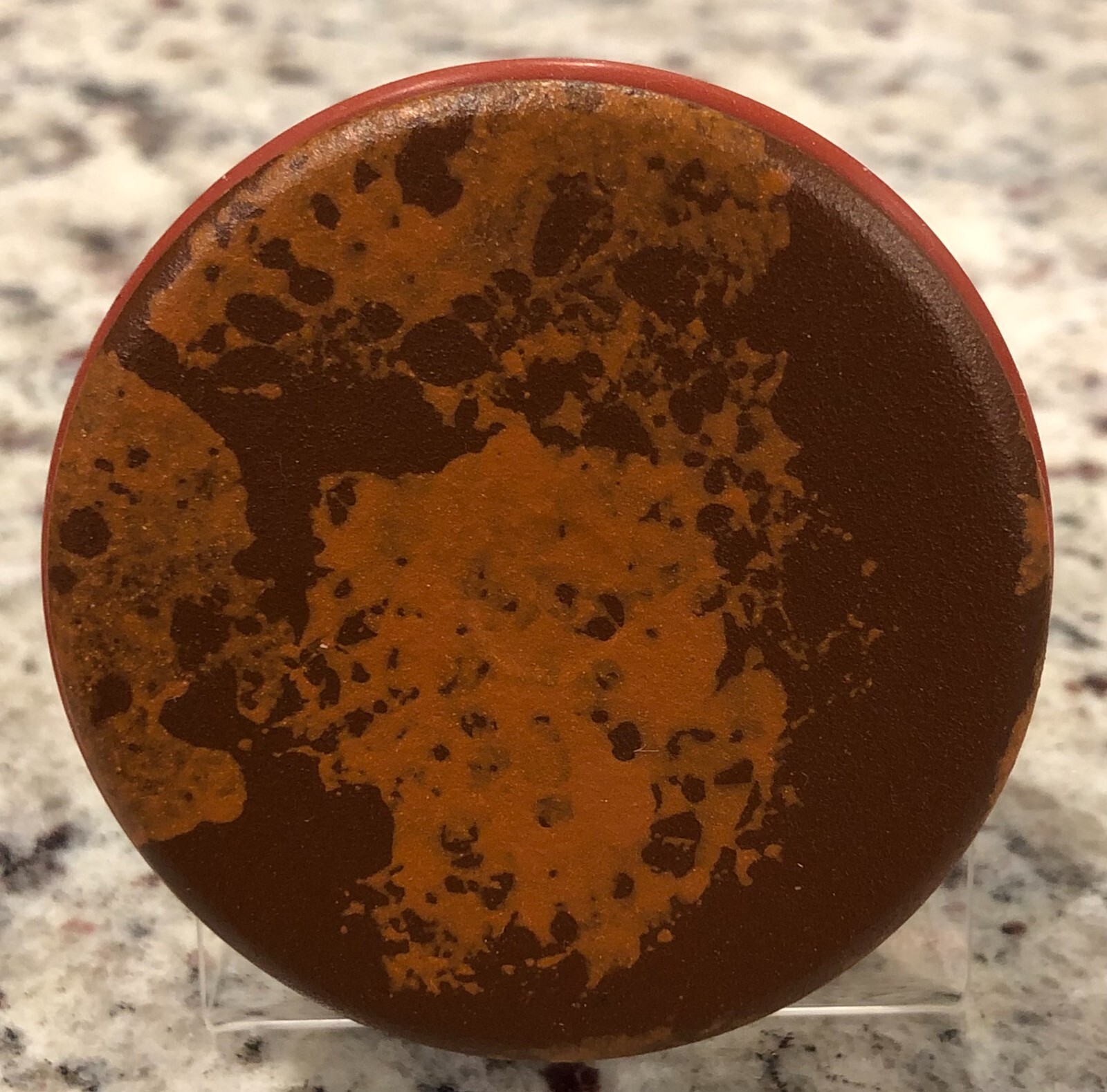 Presenting CAJUN SPINNER'S "AL E. GAITUH" YEAUX-YEAUX - Rusty Flat Brown