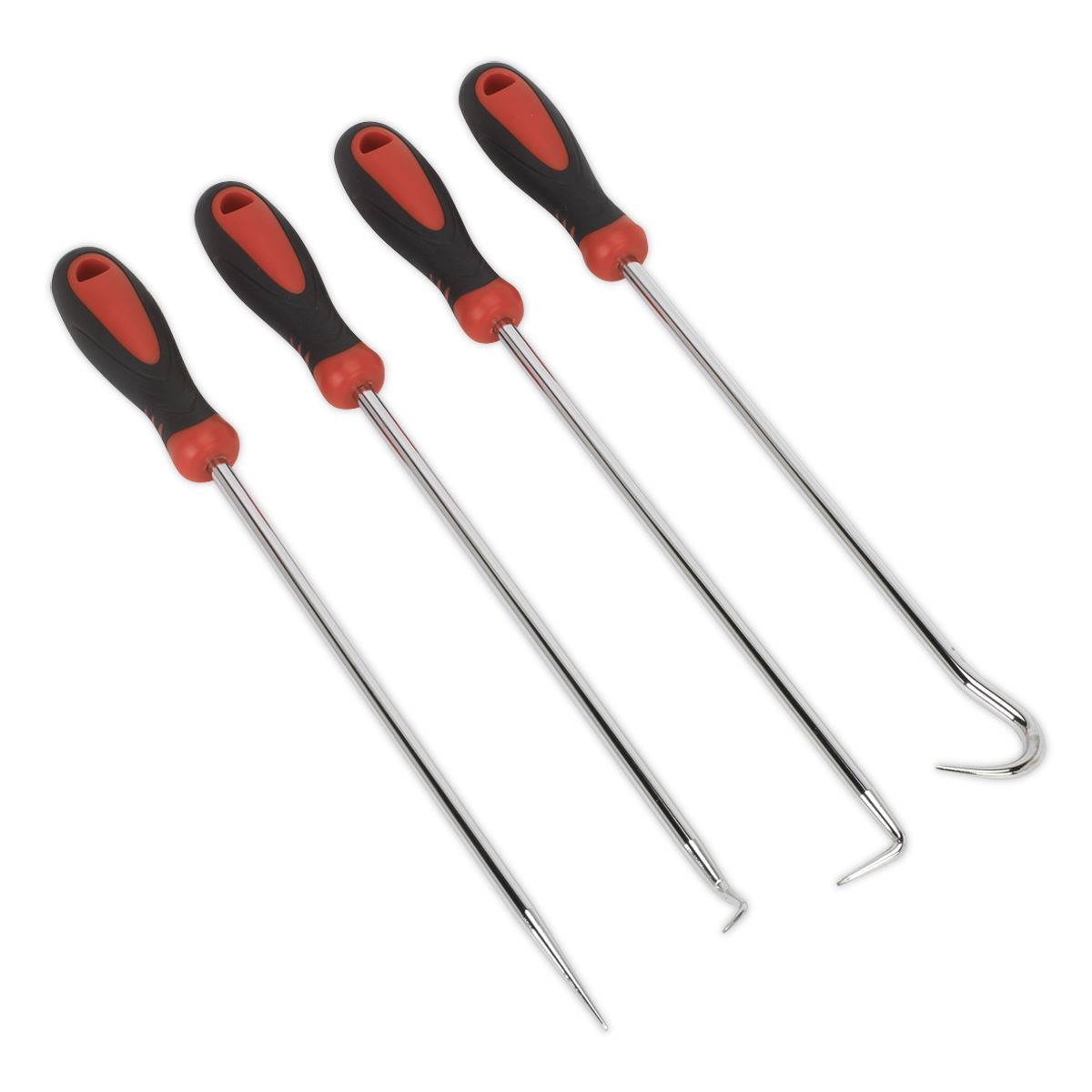 Sealey VS5210 Pick & Hook Set 4pc Extra-Long