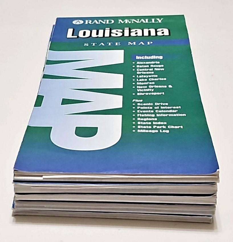5 Rand McNally 2000's State Maps