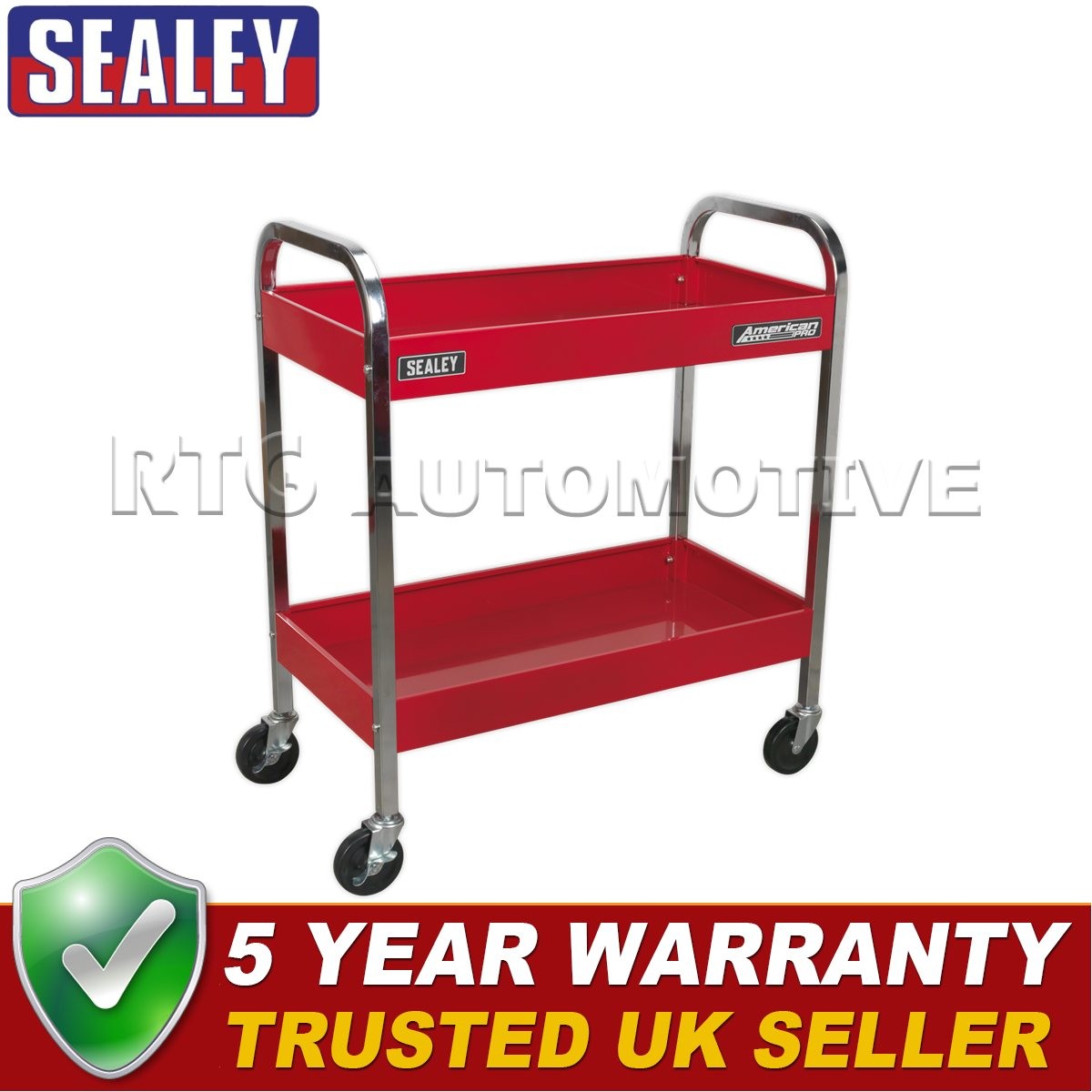 Sealey American PRO� Heavy-Duty Trolley 2-Level CX102