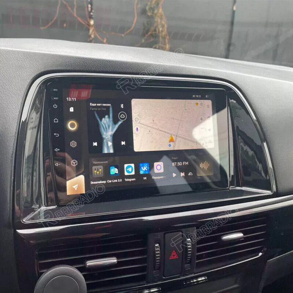 For Mazda CX-5 2013-2016 Android 15 Apple CarPlay Car Stereo Radio GPS Navi WiFi