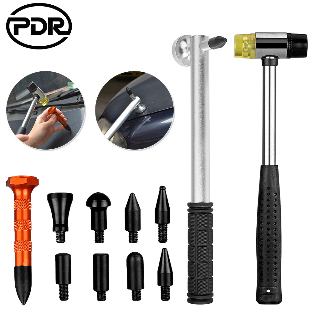 Car Paintless Dent Repair Kits Dint Hail Damage Puller Remover Auto Lifter Tools