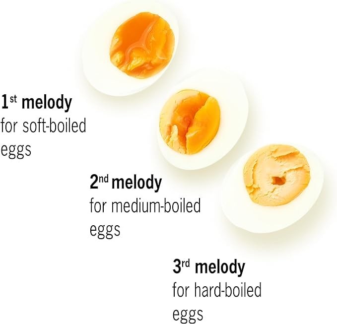 Eagle BeepEgg – Egg Timer for Boiling Eggs – Musical Egg Cooker for Soft,
