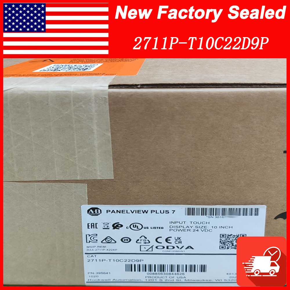 AB 2711P-T10C22D9P Ser B Surplus PanelView Plus 7 US NEW IN BOX PLC