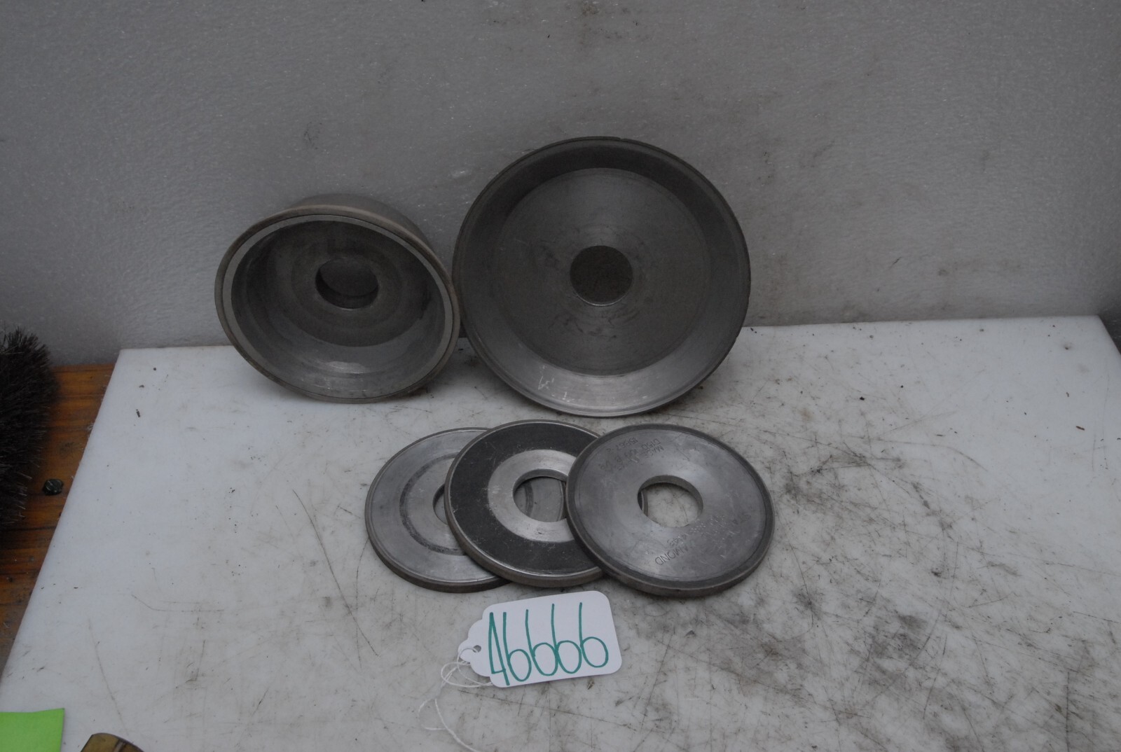 1 lot of assorted Diamond wheel grinding wheels, Inv 46666