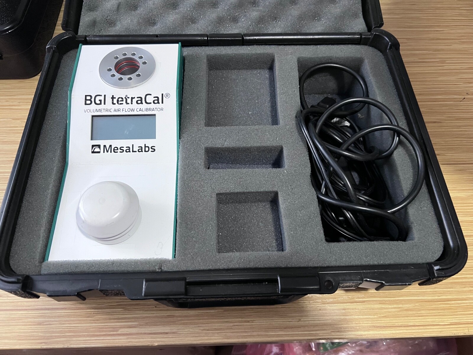 Used TetraCal Mesa Labs Volumetric Air Flow Calibrator With Case