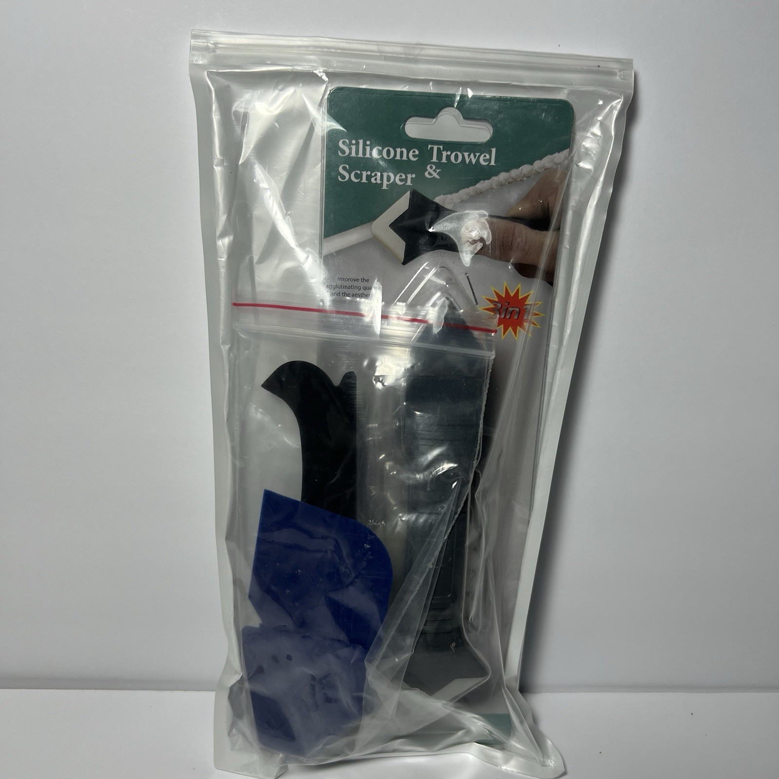 Silicone Caulking Tools-3 in 1 Sealant Finishing Tool Grout Remove Scraper
