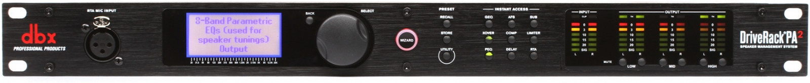 New dbx DriveRack PA2  Make Offer! Auth Dealer! Fast Free USA Shipping!