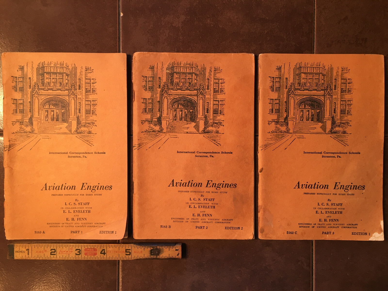 3 Aviation Engine Manuals, Kinner, Packard, Wright, Hispano-Suiza Wasp, more