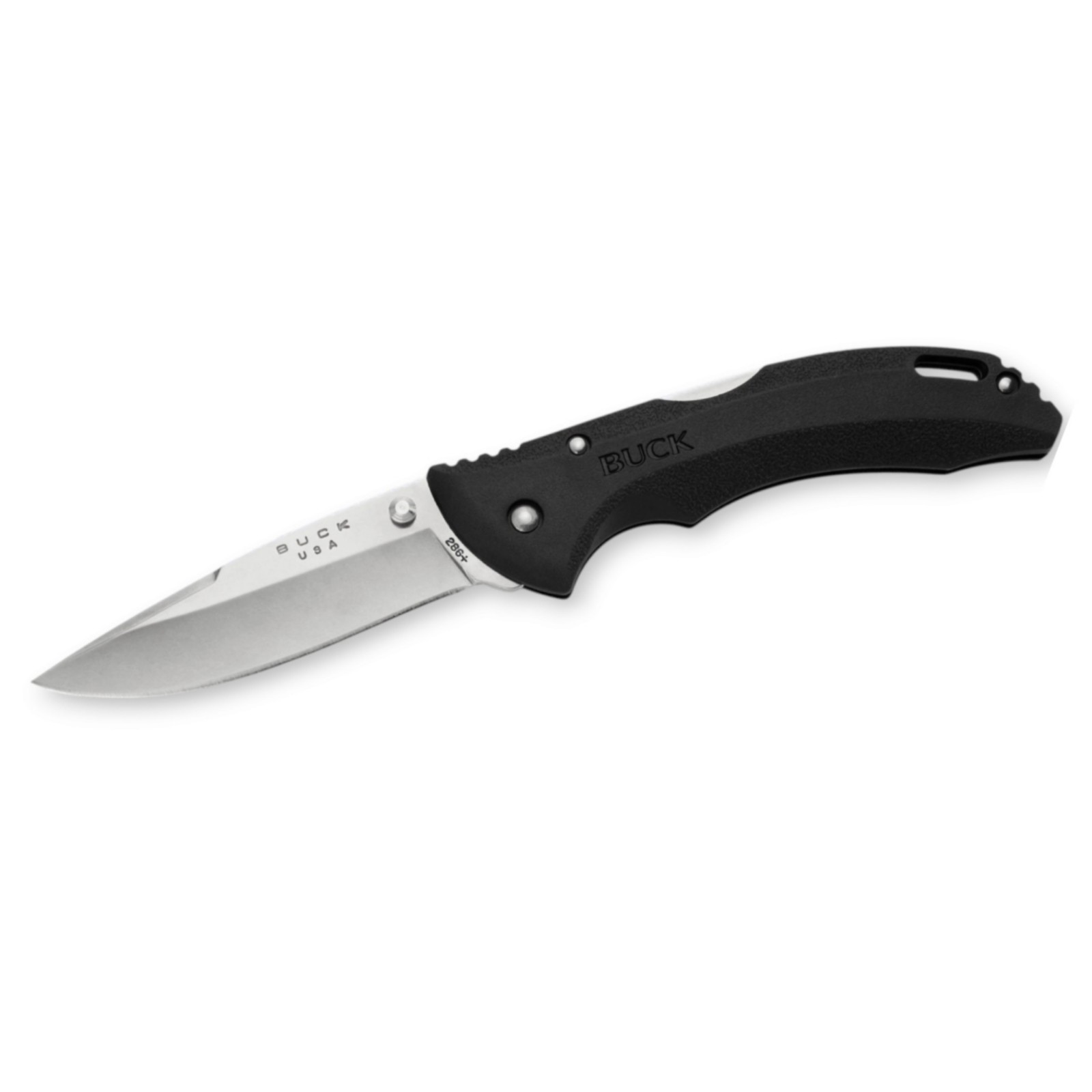 BUCK BANTAM 286 420 HC STAINLESS STEEL FOLDING LOCKBACK KNIFE MADE IN USA