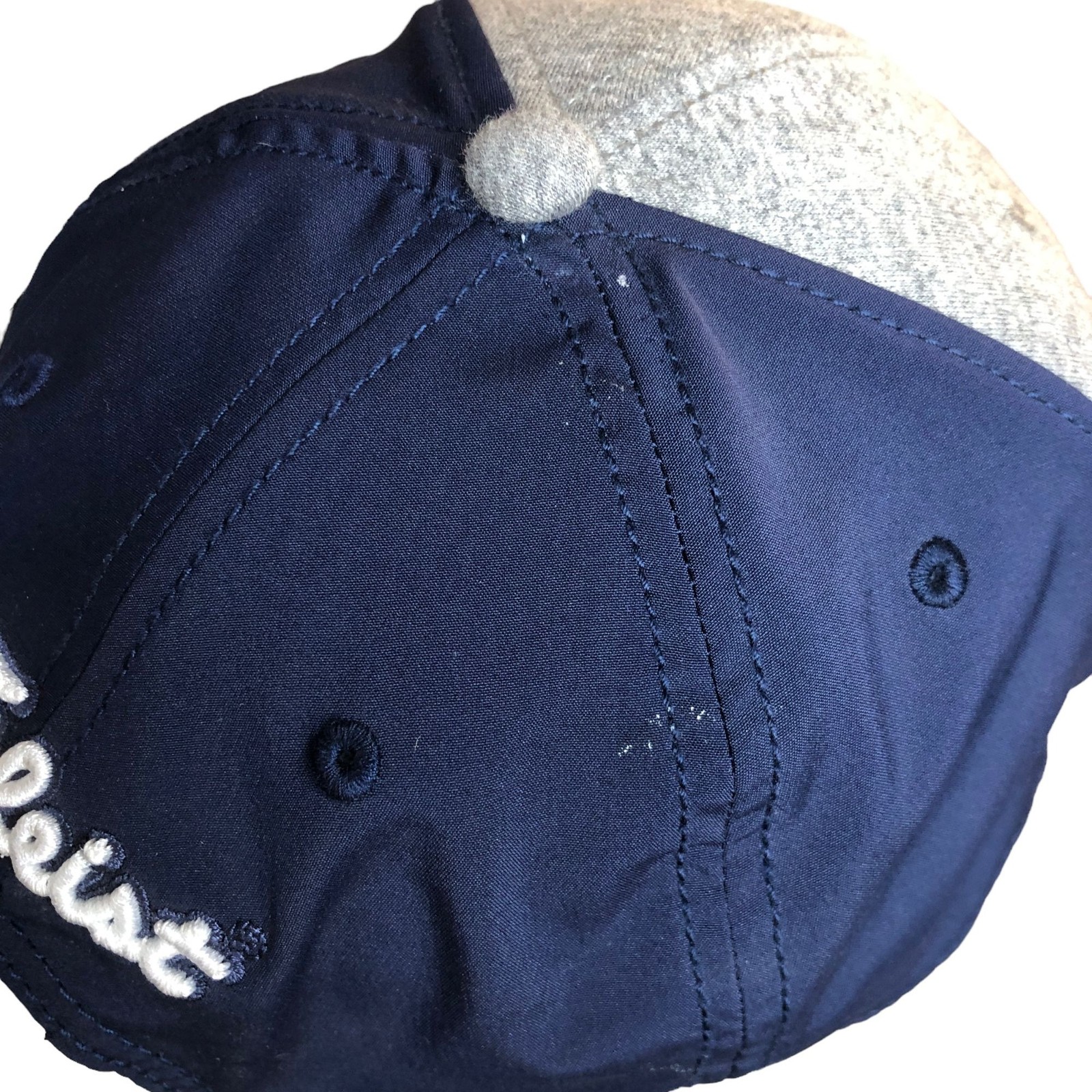 Titleist Adjustable Golf Hat Navy & Gray Cotton/Polyester Blend