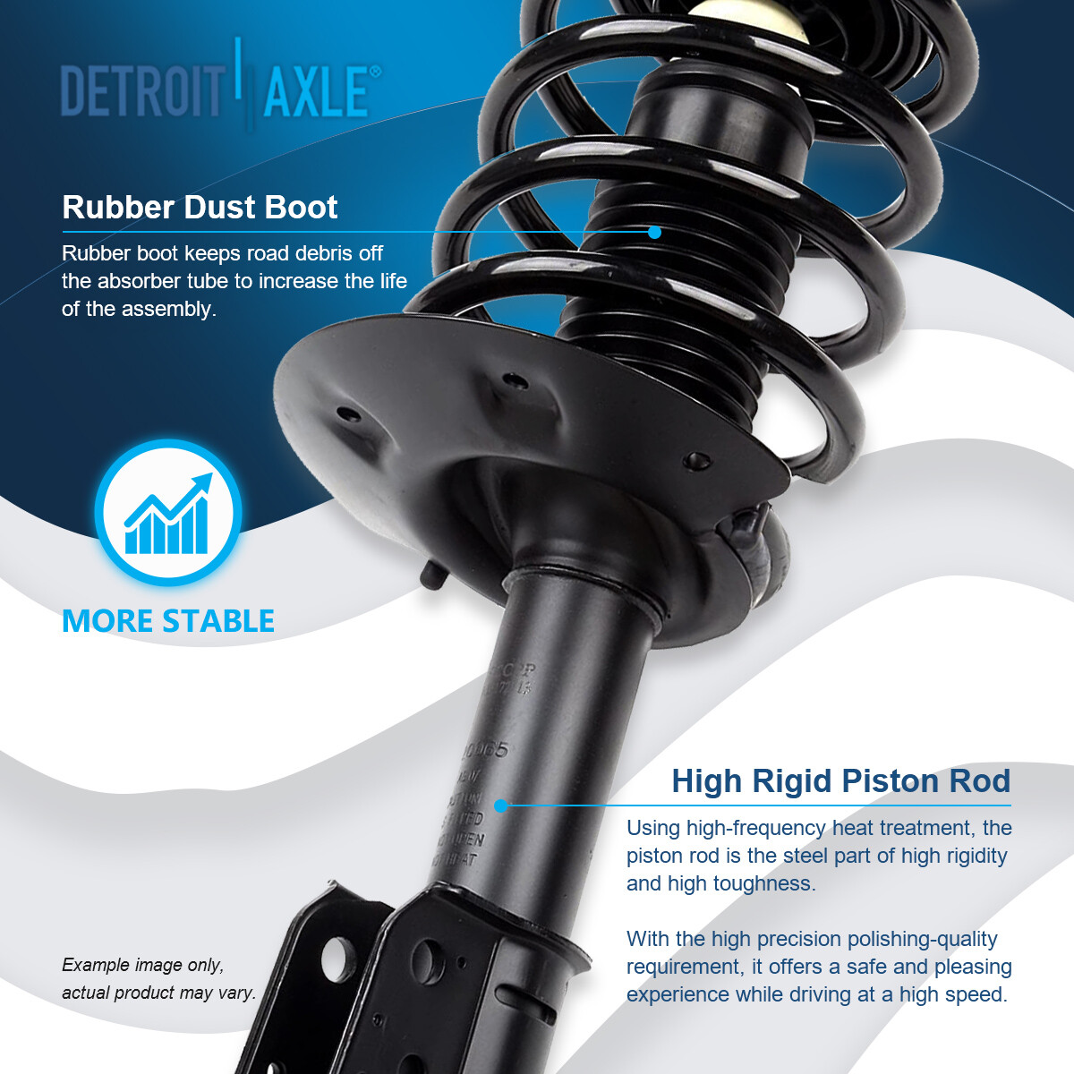 Front Struts Coil Spring Rear Shocks Sway Bar for Pontiac Aztec Buick Rendezvous