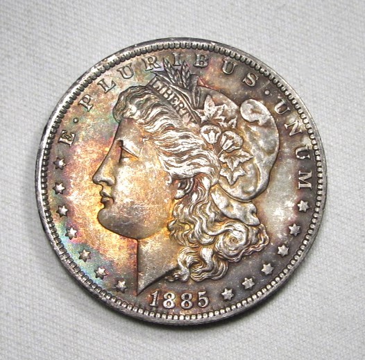 1885-O Silver Morgan Dollar CH UNC Coin AP274