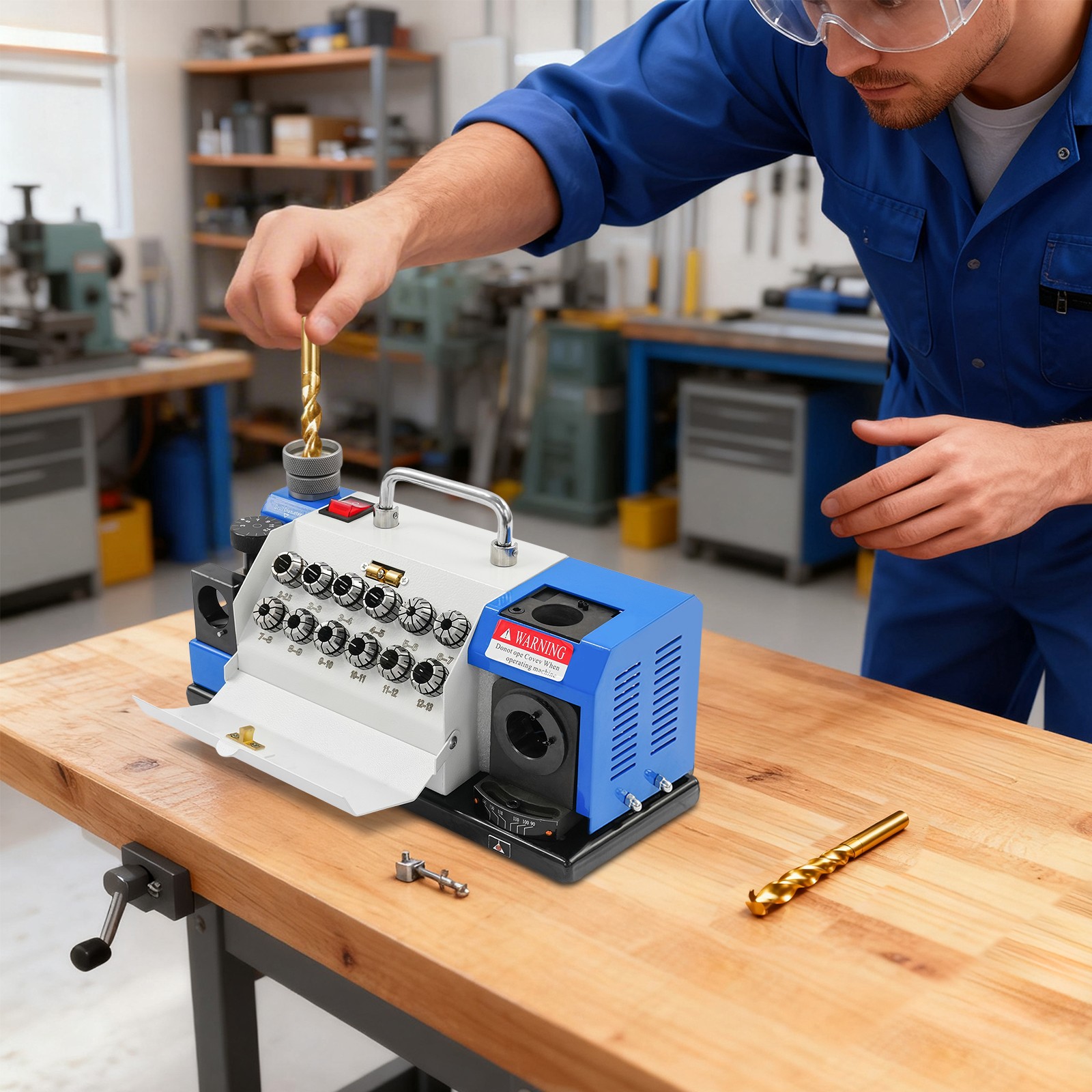 Drill Bit Sharpener, Drill bit Grinding Machine, Electric Drill Bit Sharpener