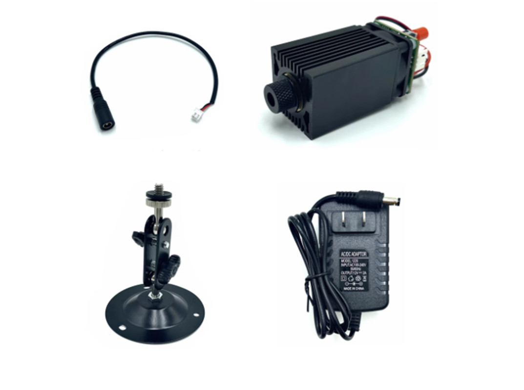 Adjustable Green Light 520nm 1W Laser Module Warning Light
