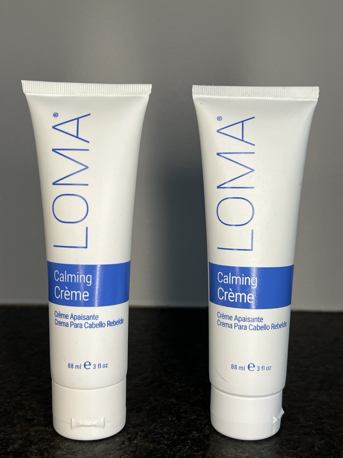 Set Of 2 Loma Leave In Styling Calming Crème 3 Fl Oz Each - BRAND NEW SEALED