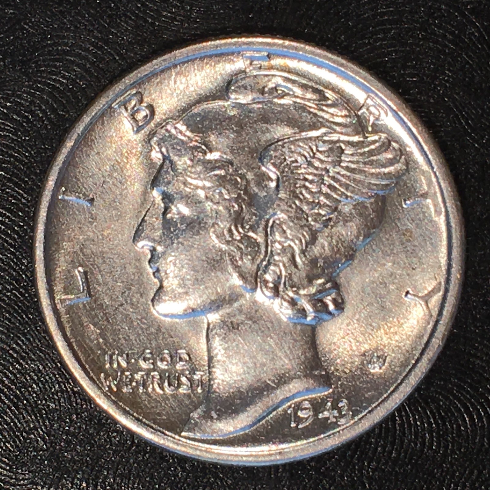 1943-D Mercury Dime - Nice Uncirculated - High Quality Scans #G557