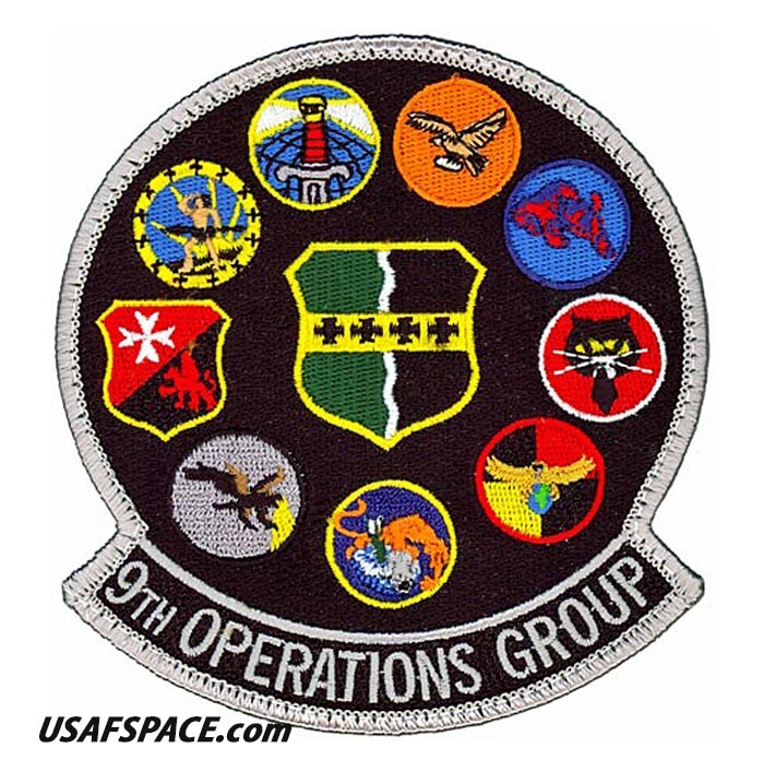 USAF 9th OPERATIONS GROUP RQ-4 GLOBAL HAWK UAV DRONE DOD MILITARY GAGGLE PATCH