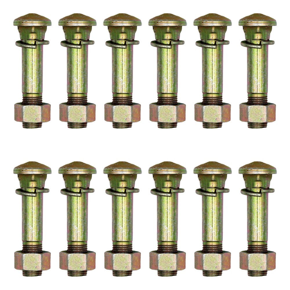 81821369 370938S36 12 Disc To Rim Shoulder Bolt Nut Fits Ford 8N 9N 2N NAA 600