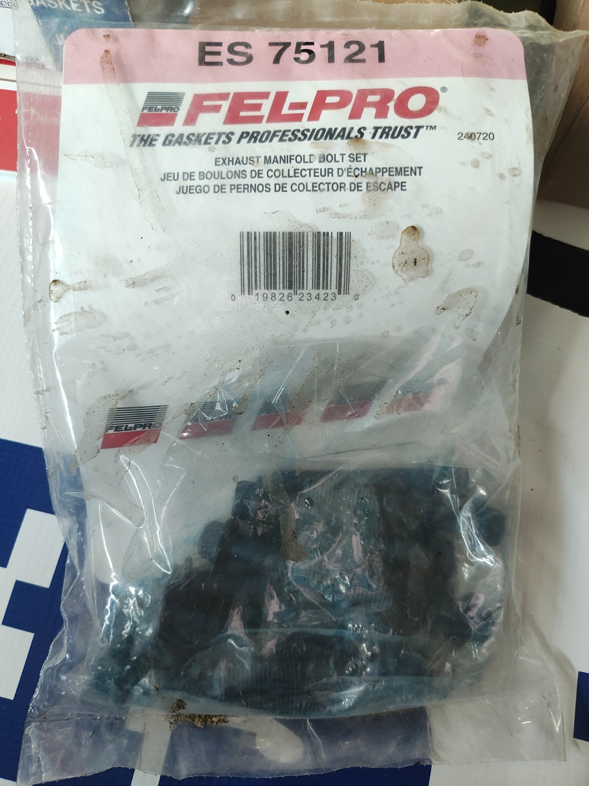 Fel Pro Manifold Gasket Bolt Set ES75121
