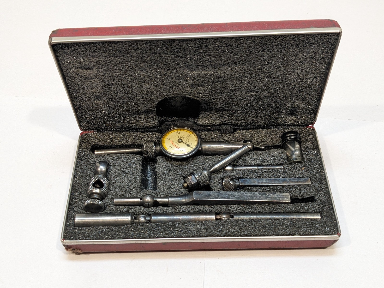 Starrett No. 711 Last Word Dial Indicator w/ Case