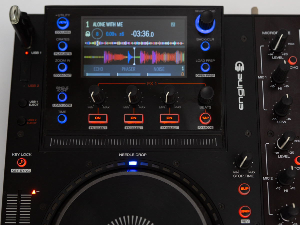 Denon MCX8000 DJ Controller Standalone Engine USB Serato Pro Tested