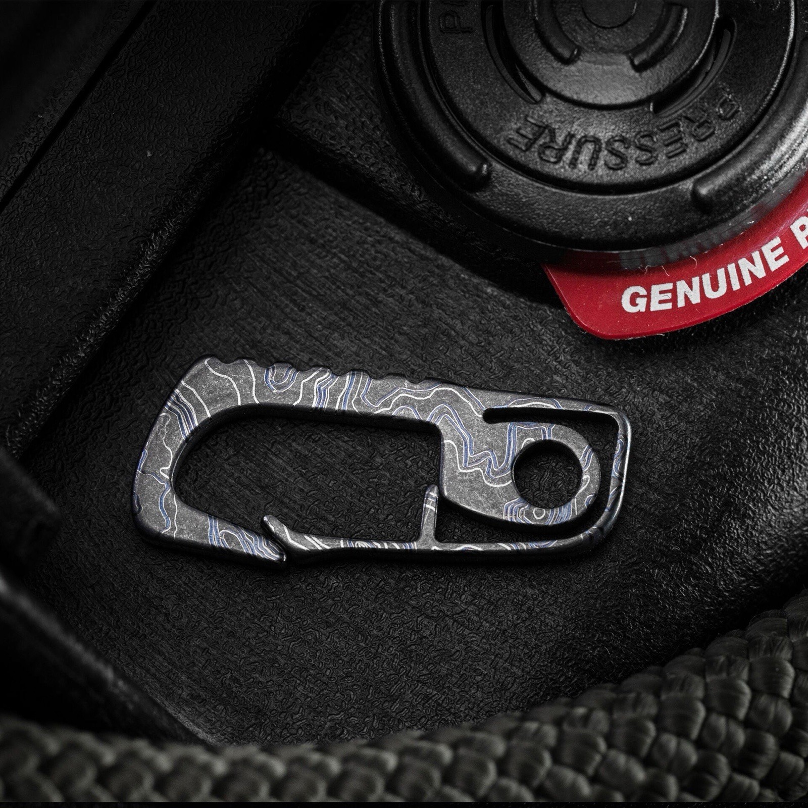NEW Triple Aught Design SE Hook Up MICRO Titanium Topo TAD Edition Stonewash! 🔥