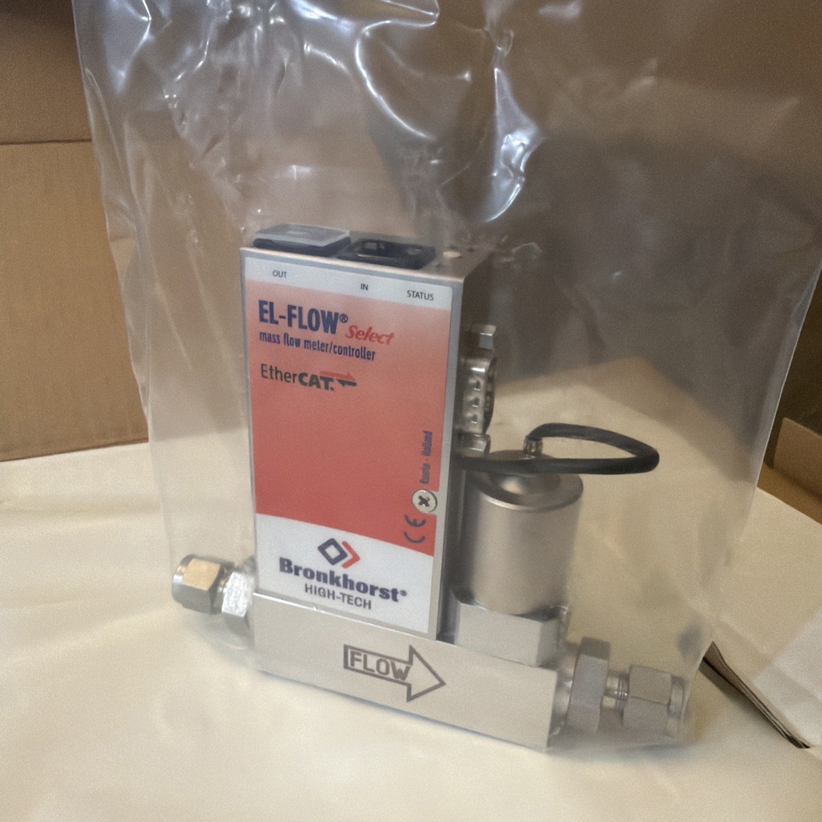 Bronkhorst Mass Flow Controller - 10  slm - Kalrez seals