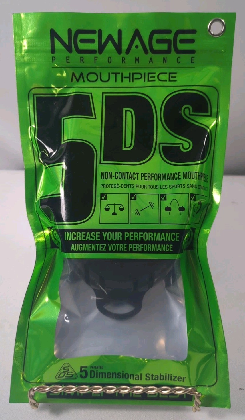 NewAge 5DS Non-Contact Performance Mouthpiece - BLACK - NEW SEALED!!