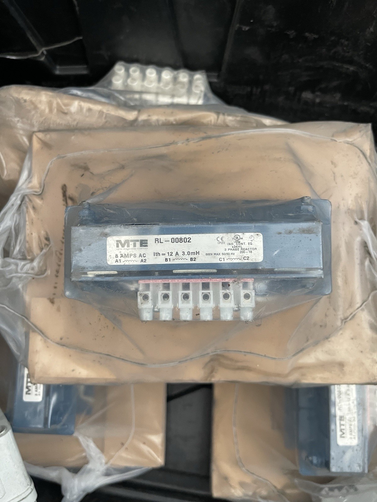 New MTE Line Reactor 3 PHASE RL-00802