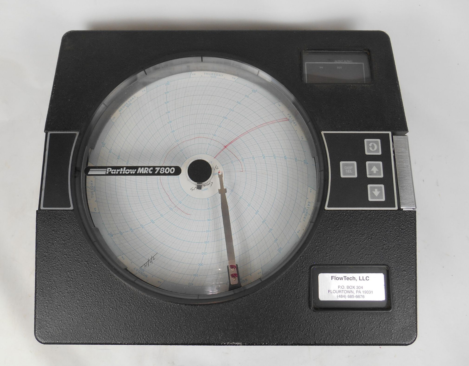 Partlow MRC 7800 Circular Chart Recorder 785400100021