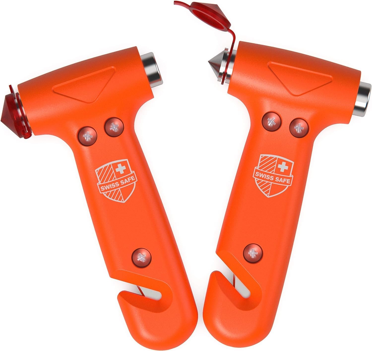 Swiss Safe Durable 5-1 Car Safety Hammer Window Breaker Breaker Tool W